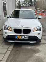 BMW X1 2,0 sDrive18d Van Diesel modelår 2011 Hvid km 196000