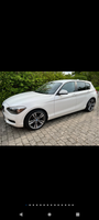 BMW 118d 2,0 Diesel modelår 2014 km 150000 Hvid ABS airbag