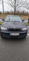 BMW 118d 2,0 Diesel modelår 2008 km 275000 Sortmetal ABS