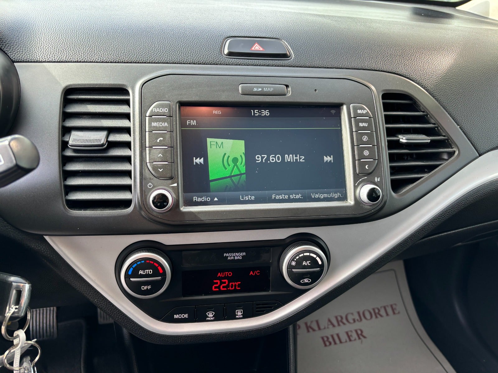 Kia Picanto 1,2 Premium Benzin modelår 2016 km 125000