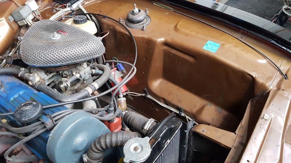 Ford Capri 1,6 GT Benzin modelår 1974 km 50000 Brunmetal