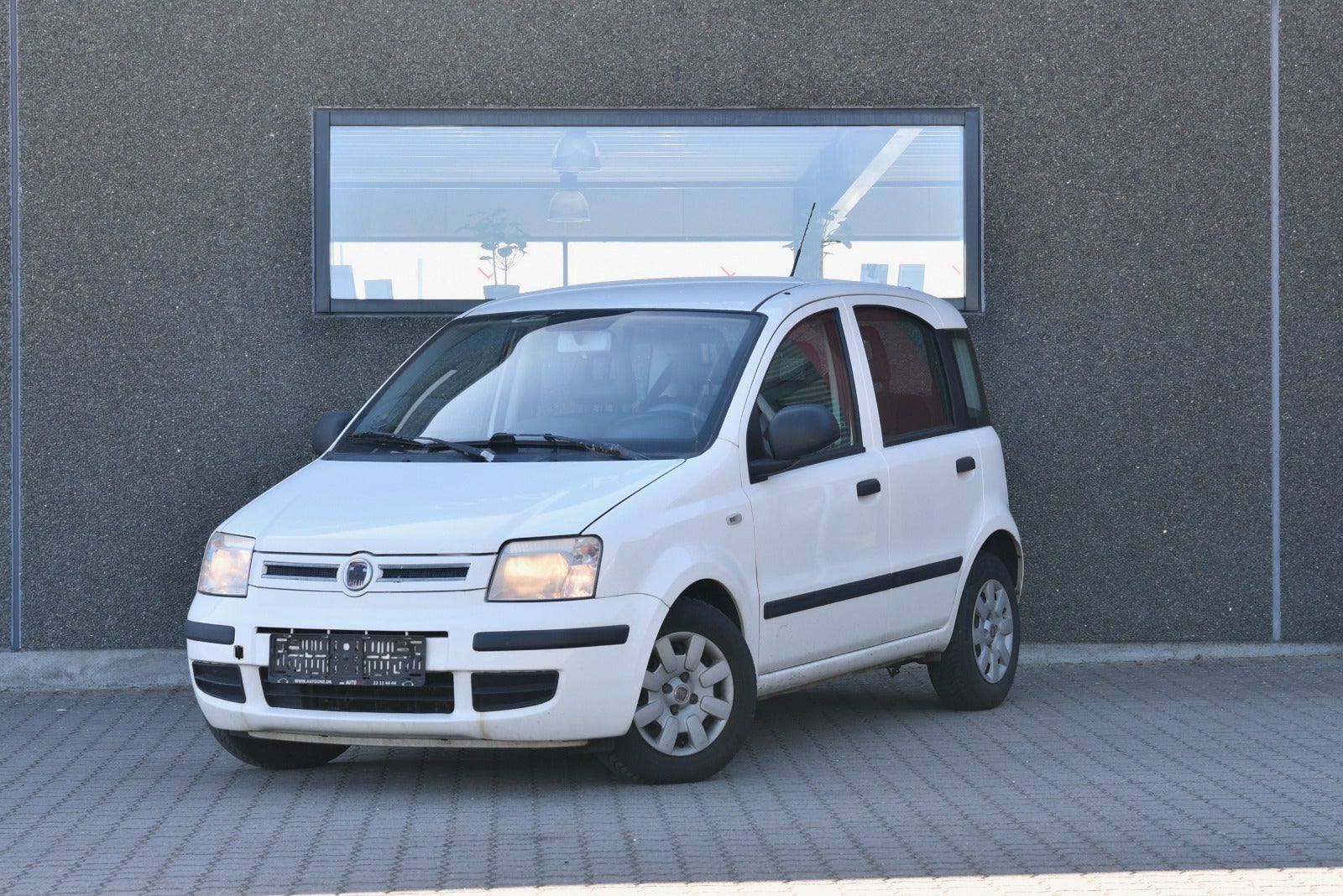 Fiat Panda 1,2 69 Ciao Benzin modelår 2010 km 292000 Hvid ABS