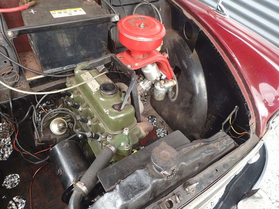 Morris Minor 1000 Cabriolet Benzin modelår 1952 km 0