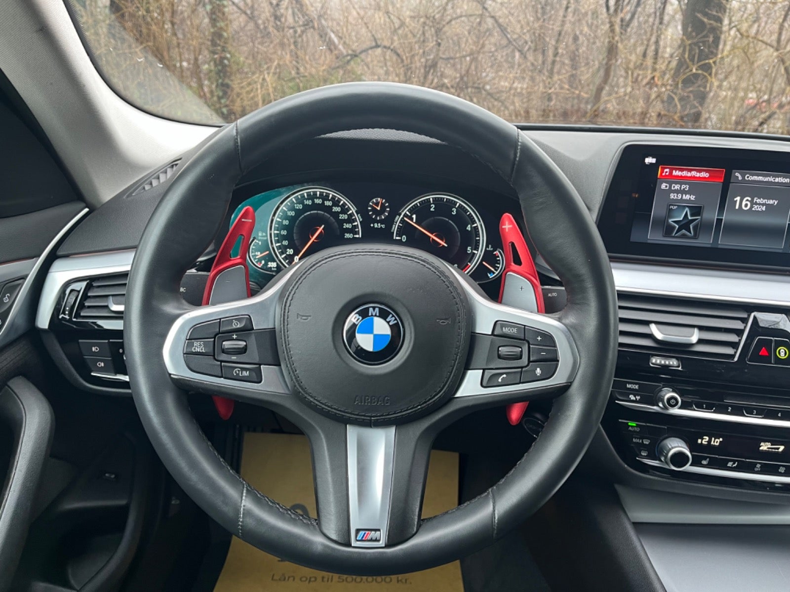 BMW 520d 2,0 M-Sport aut. Diesel aut. Automatgear modelår