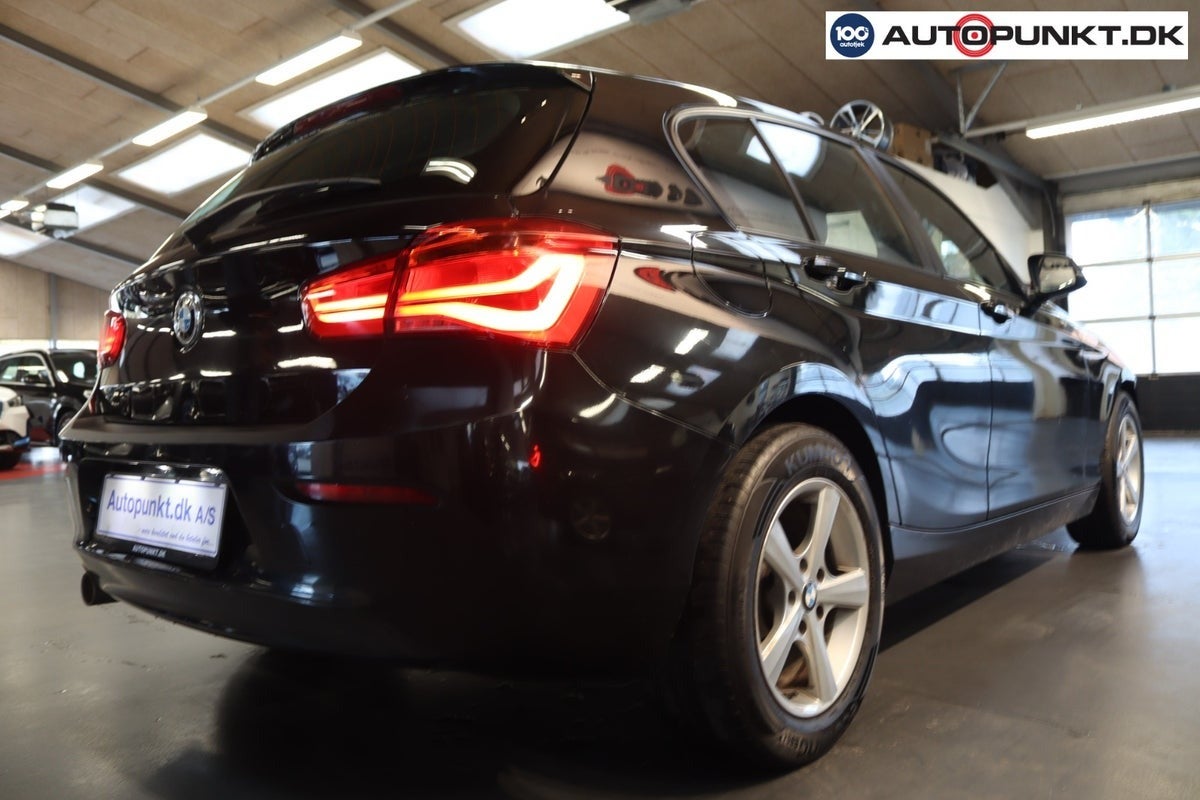 BMW 118d 2,0 Advantage Diesel modelår 2016 km 175000 Sort