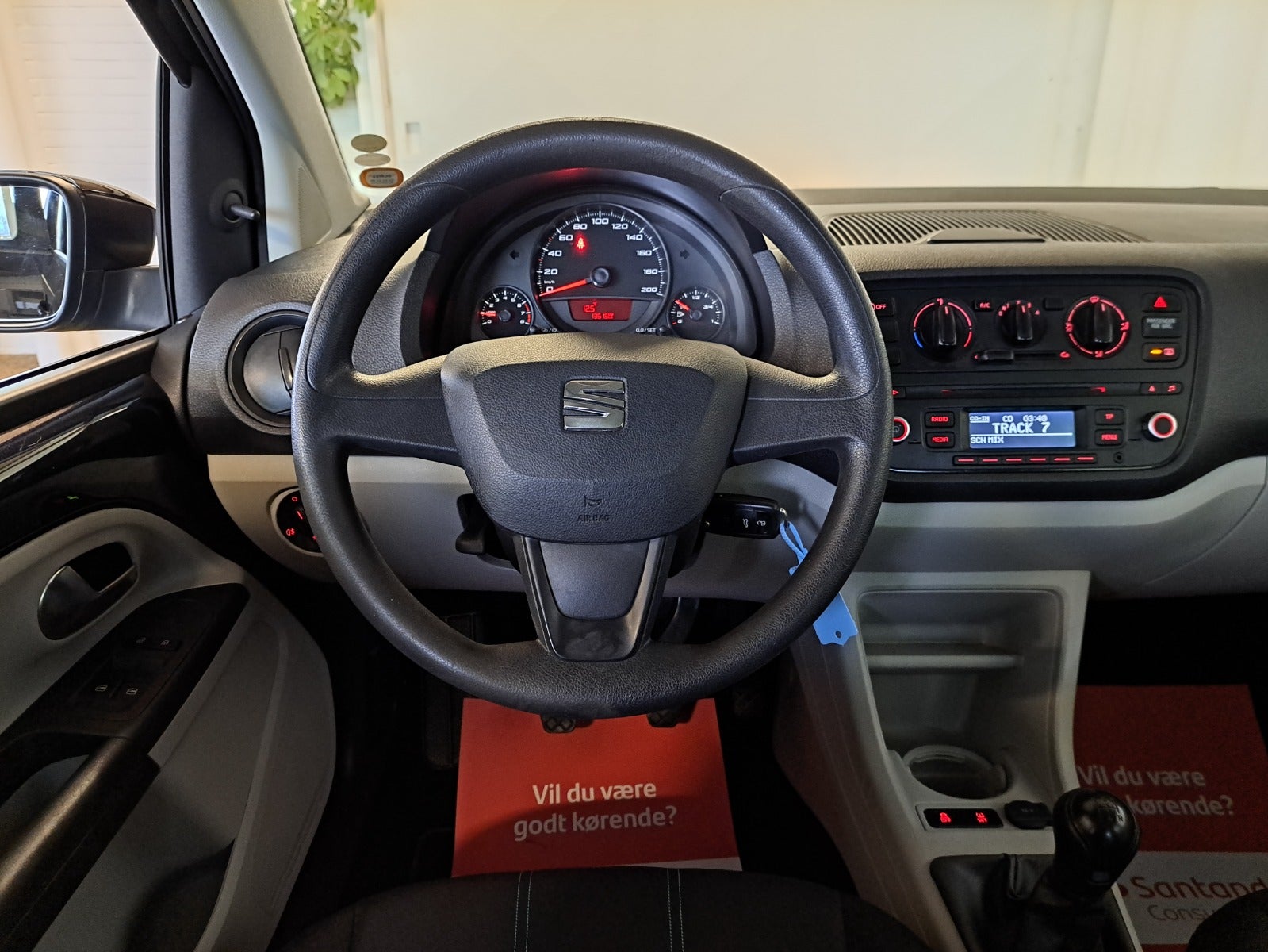 Seat Mii 1,0 60 Style eco Benzin modelår 2016 km 151000 Sort