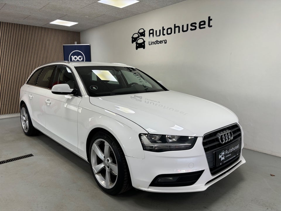 Audi A4 2,0 TDi 136 Avant Diesel modelår 2013 km 280000 Hvid