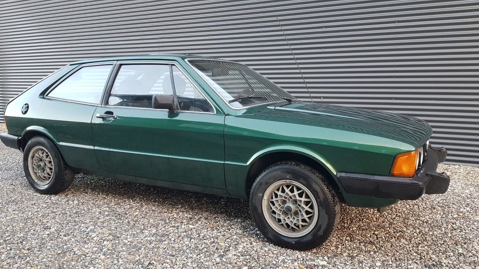 VW Scirocco 1,6 GTi Benzin modelår 1979 km 122000 Grønmetal