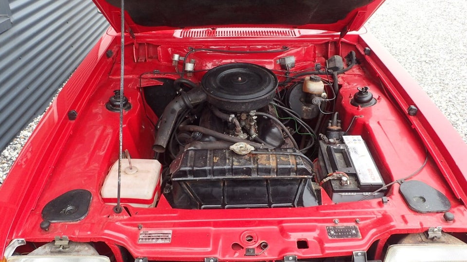 Ford Capri 2,3 GT Benzin modelår 1975 km 56000 Rød