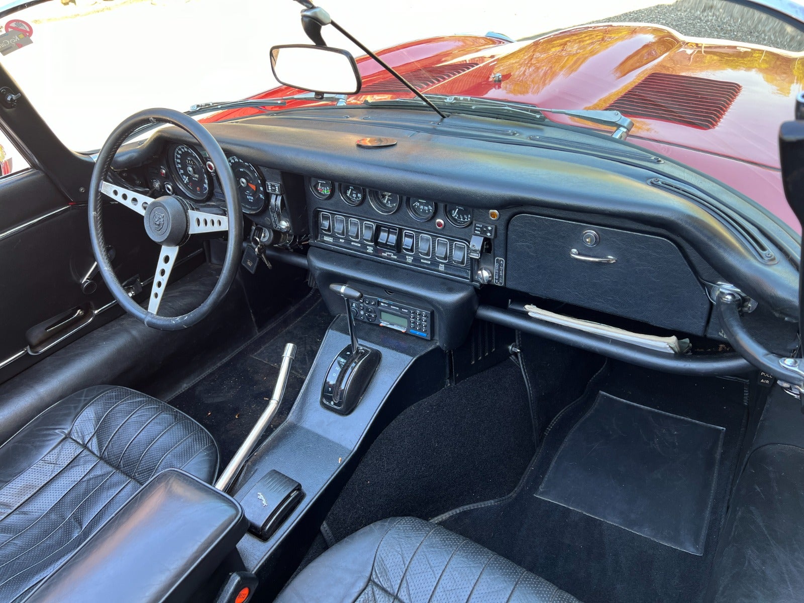 Jaguar E-Type 5,3 Roadster Benzin modelår 1973 km 0 Rød