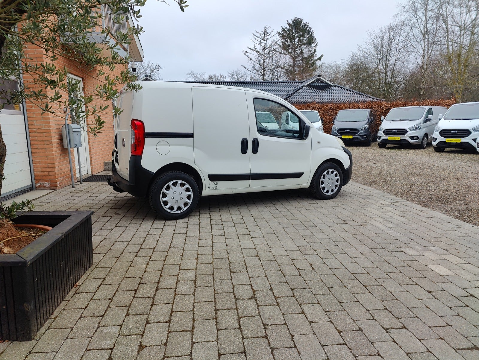 Fiat Fiorino 1,3 MJT 75 Basic Van Diesel modelår 2013 Hvid km
