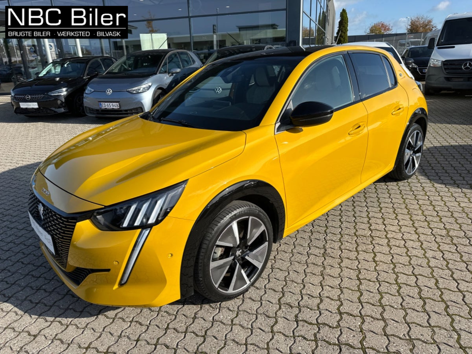 Peugeot e-208 50 GT Sky El aut. Automatgear modelår 2021 km