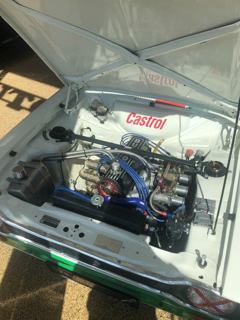 Ford Escort 2,0 Benzin modelår 1970 km 0 Hvid
