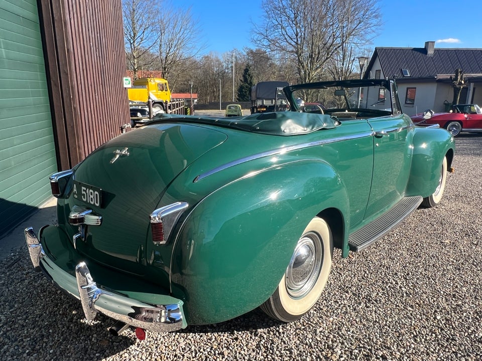 Chrysler Windsor 4,0 Cabriolet Benzin modelår 1941 km 0 Grøn