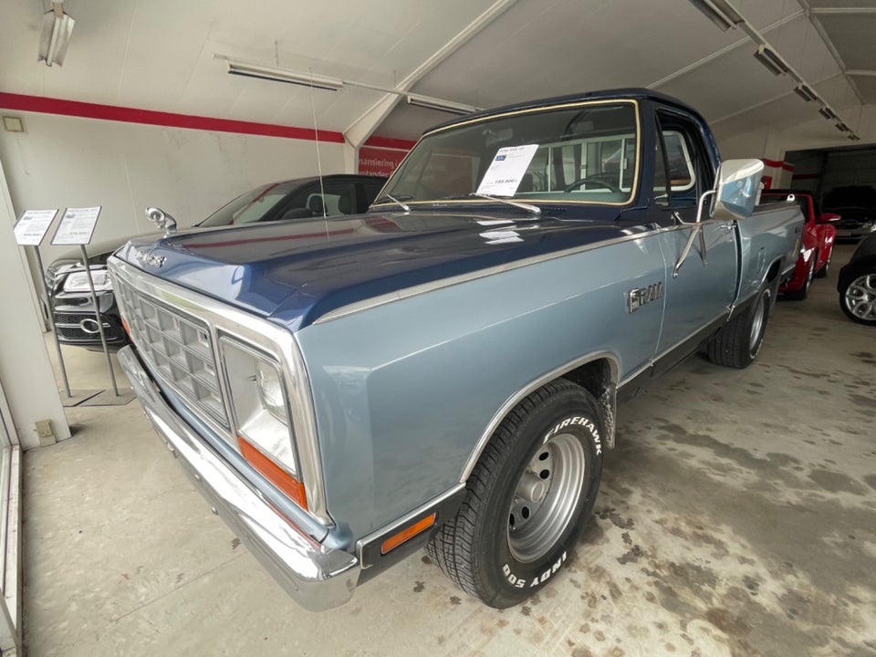 Dodge RAM 150 5,2 aut. Benzin aut. Automatgear modelår 1982