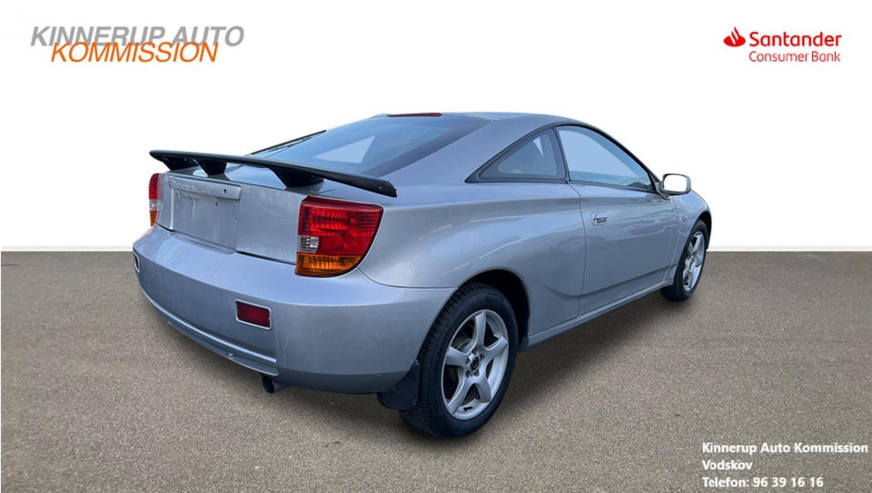 Toyota Celica 1,8 Benzin modelår 2001 km 325000 Sølvmetal