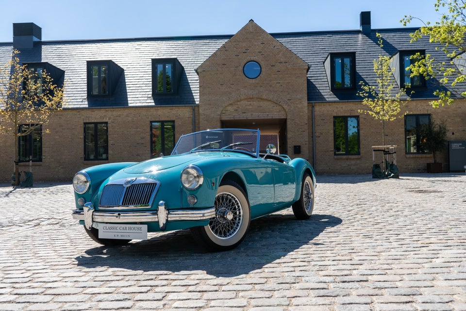 MG A 1,5 Roadster Benzin modelår 1957 km 2100 Lysblå