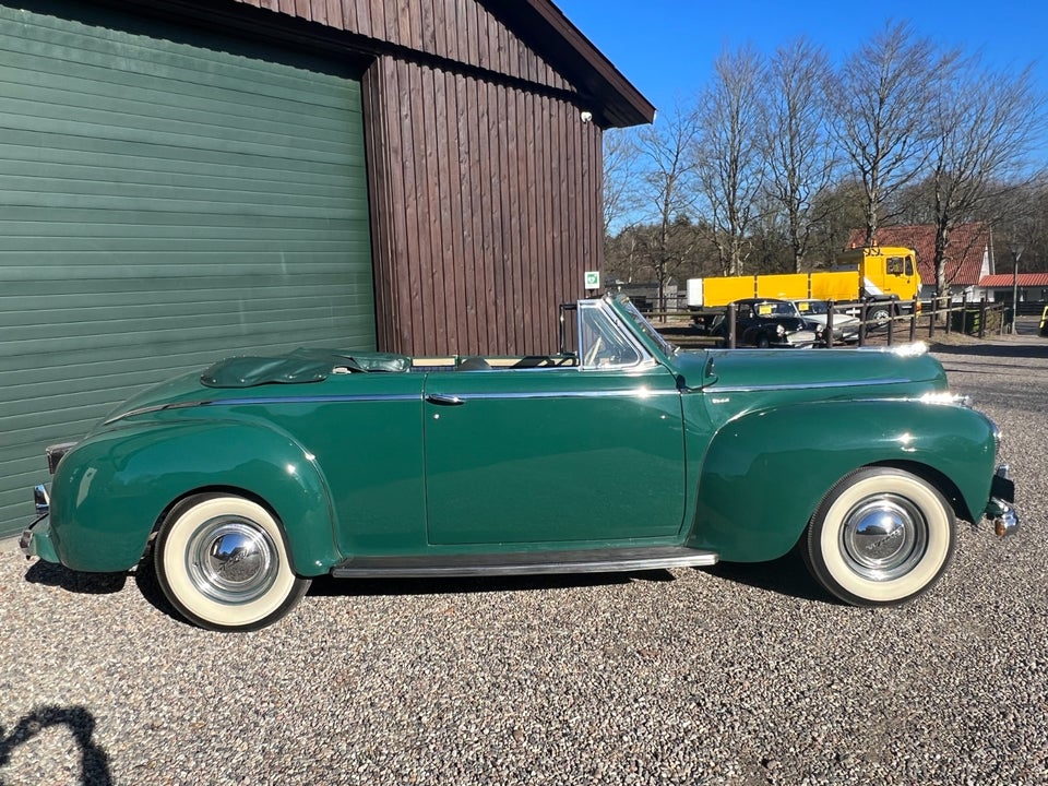 Chrysler Windsor 4,0 Cabriolet Benzin modelår 1941 km 0 Grøn