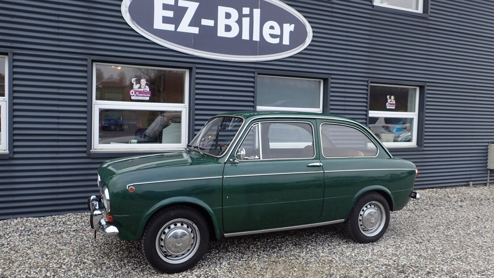 Fiat 850 0,9 Special Benzin modelår 1969 km 44000 Grøn