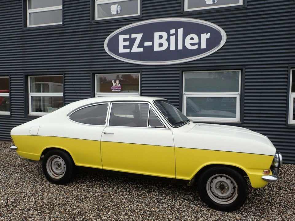 Opel Kadett 1,9 LS Coupé Rallye Benzin modelår 1970 km