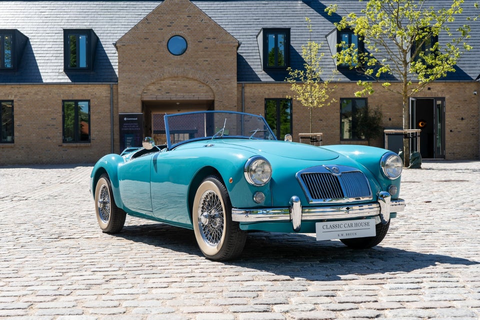 MG A 1,5 Roadster Benzin modelår 1957 km 2100 Lysblå