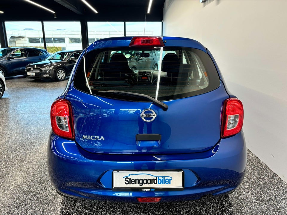 Nissan Micra 1,2 Acenta CVT Benzin aut. Automatgear modelår