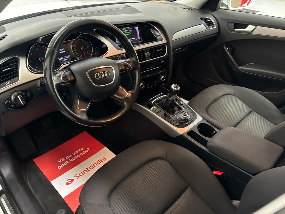 Audi A4 2,0 TDi 136 Avant Diesel modelår 2013 km 280000 Hvid