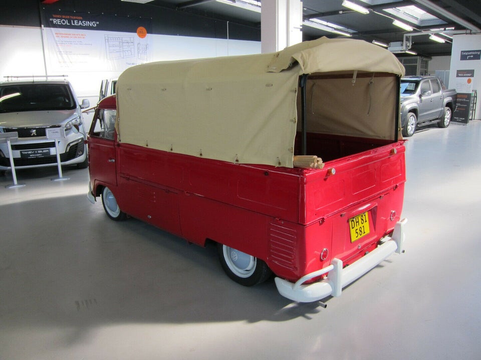 VW Safari 1,6 Benzin modelår 1962 km 1000 Rød