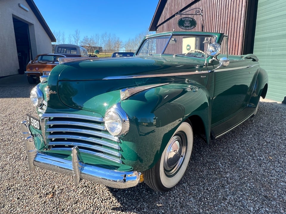Chrysler Windsor 4,0 Cabriolet Benzin modelår 1941 km 0 Grøn