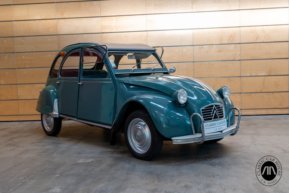 Citroën 2CV 0,4 d Benzin modelår 1964 km 0 Blå
