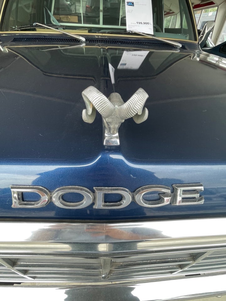 Dodge RAM 150 5,2 aut. Benzin aut. Automatgear modelår 1982