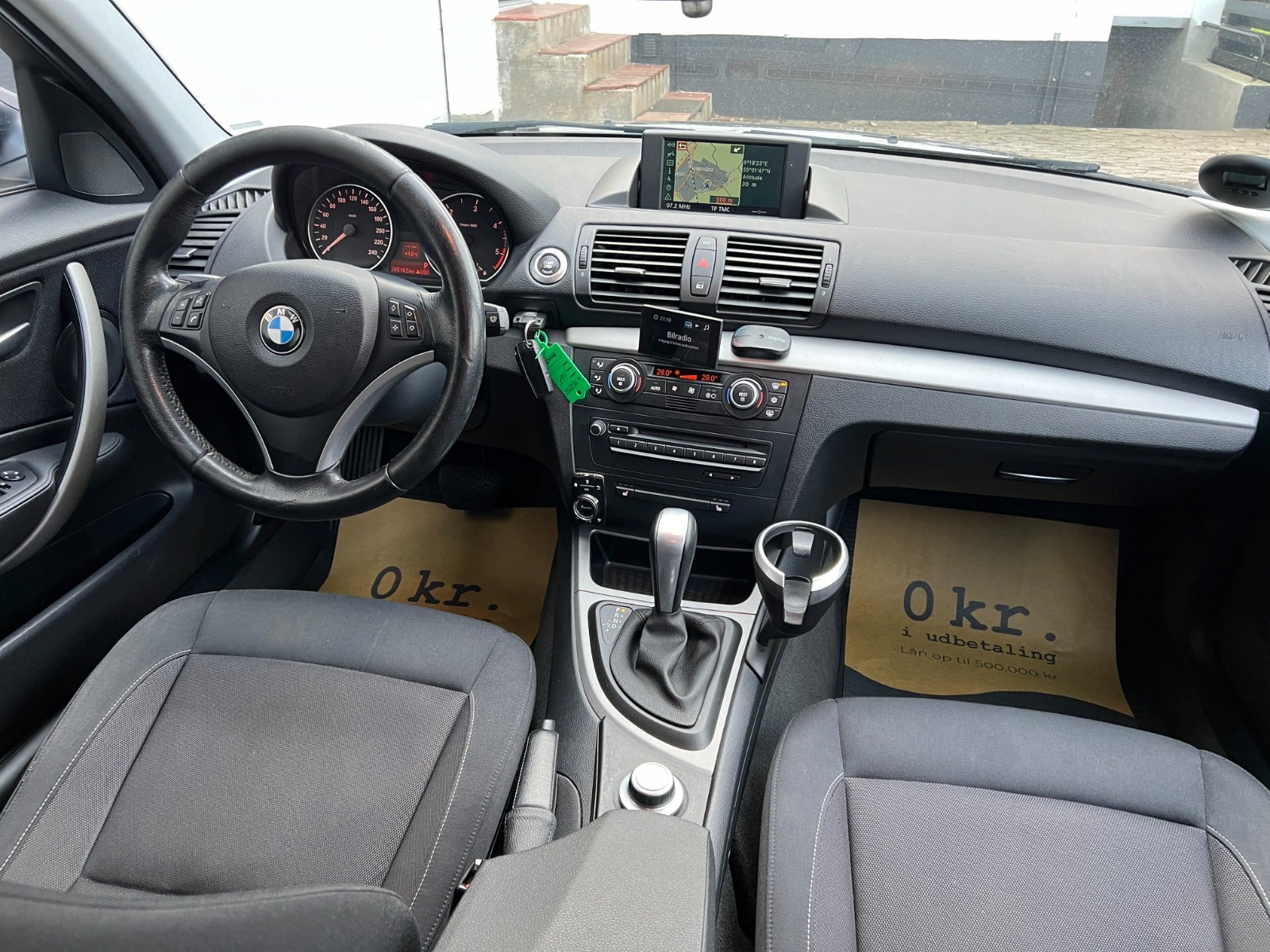 BMW 118d 2,0 aut. Diesel aut. Automatgear modelår 2007 km