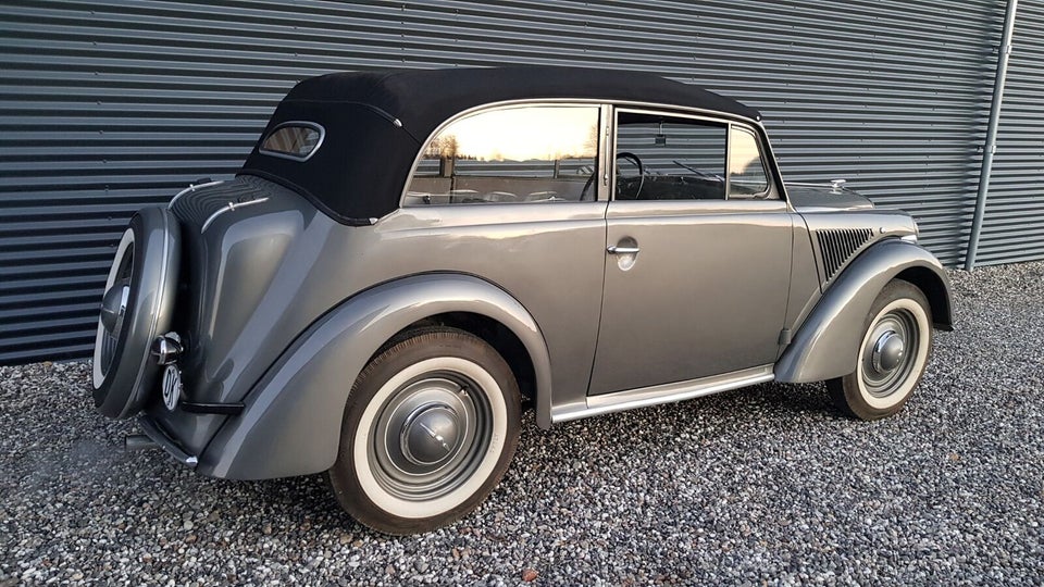 Opel Olympia 1,3 Cabriolet Benzin modelår 1936 km 123456