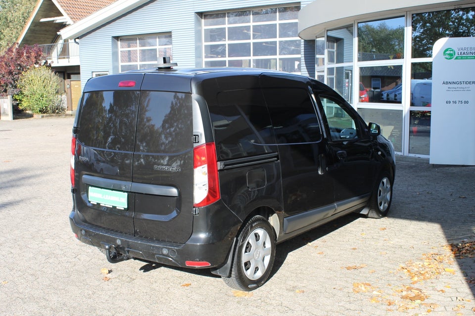 Dacia Dokker 1,5 dCi 90 Ambiance Van Diesel modelår 2019 Sort