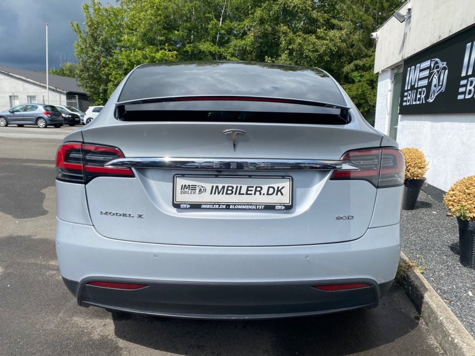 Tesla Model X 90D 7prs El 4x4 4x4 aut. Automatgear modelår