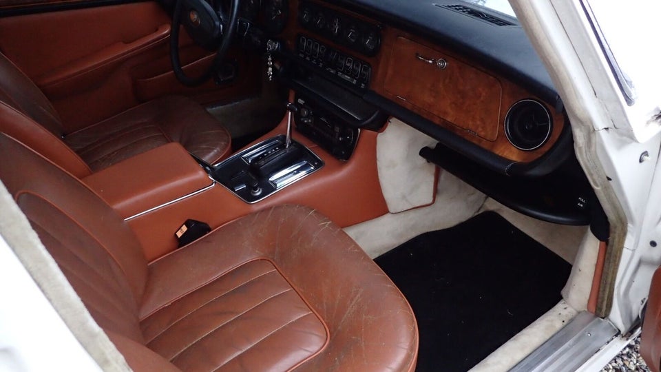 Jaguar XJ12 aut. d Benzin modelår 1972 km 85000 Hvid