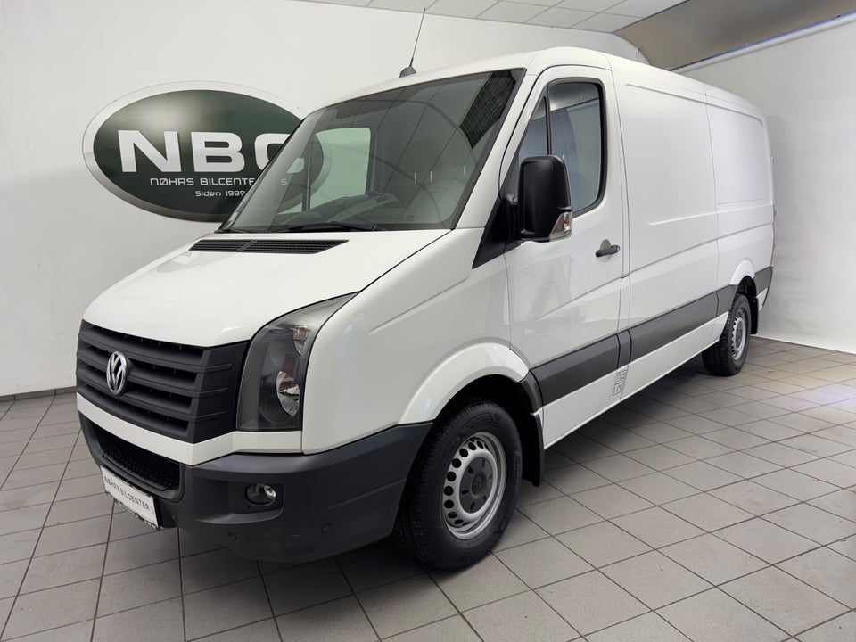 VW Crafter 2,0 TDi 163 Kassevogn M d Diesel modelår 2017 Hvid