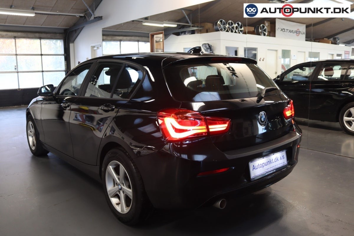 BMW 118d 2,0 Advantage Diesel modelår 2016 km 175000 Sort