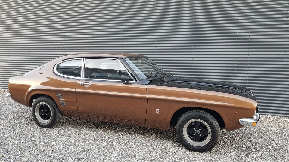 Ford Capri 1,6 GT Benzin modelår 1974 km 50000 Brunmetal