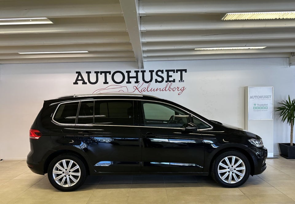 VW Touran 2,0 TDi 190 Highline DSG Diesel aut. Automatgear