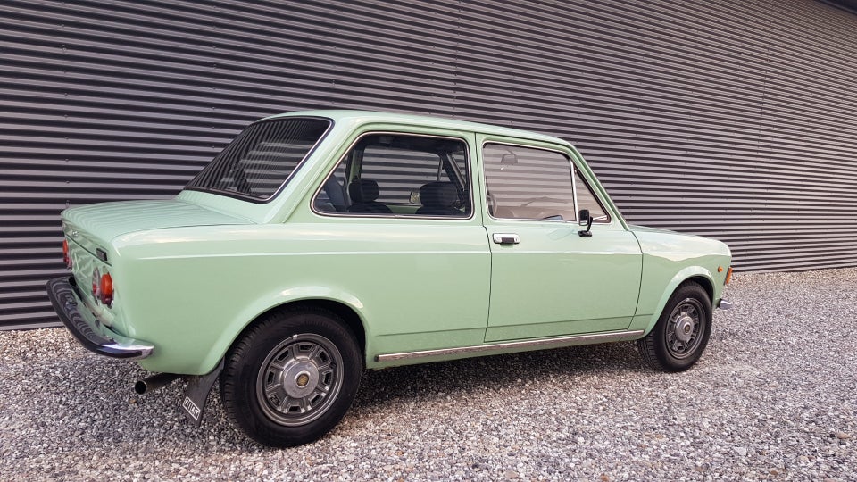 Fiat 128 1,3 Rally Benzin modelår 1975 km 84500 Lysgrøn