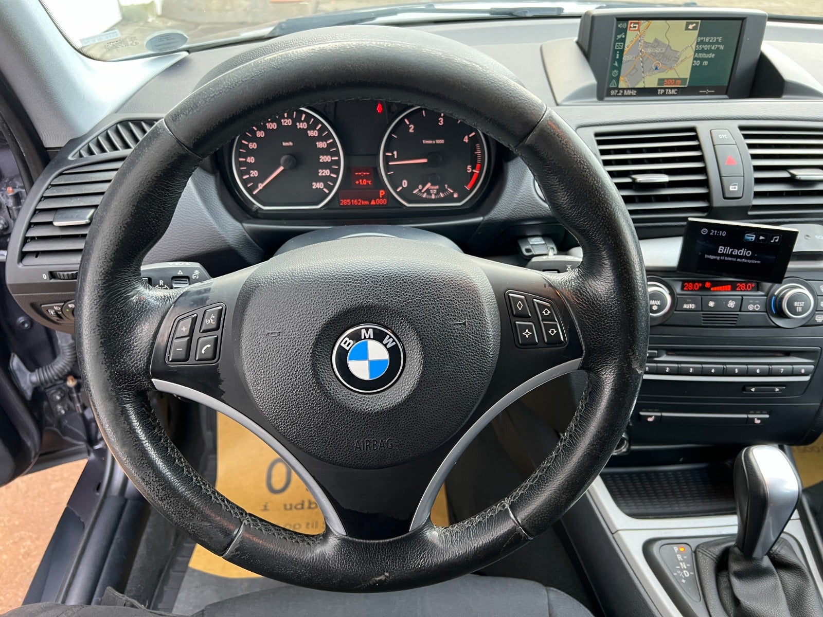 BMW 118d 2,0 aut. Diesel aut. Automatgear modelår 2007 km