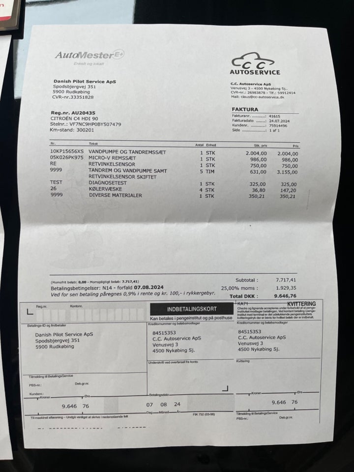 Citroën C4 1,6 HDi 92 Comfort Diesel modelår 2011 km 304000