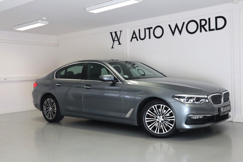 BMW 520d 2,0 aut. Diesel aut. Automatgear modelår 2018 km