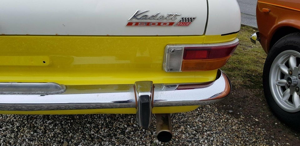 Opel Kadett 1,9 LS Coupé Rallye Benzin modelår 1970 km