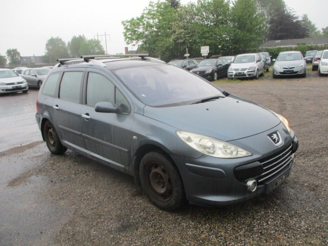 Peugeot 307 1,6 HDi 110 SW 7prs Diesel modelår 2007 km 412000