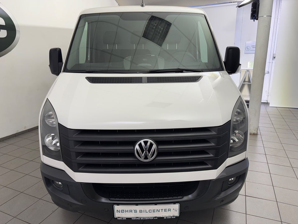 VW Crafter 2,0 TDi 163 Kassevogn M d Diesel modelår 2017 Hvid