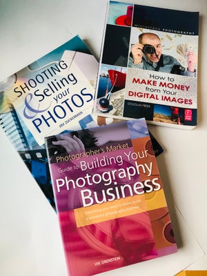 Kommerciel fotografering, 3 bøger samlet, emne: film og foto, 1 - Shooting and selling your Photos 
