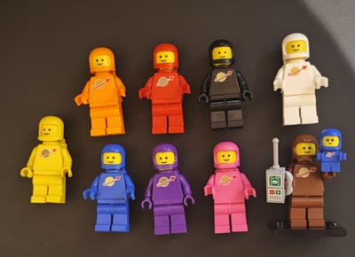 Lego Space, Lego Space figurer sælges, Lego Classic Space figurer sælges, alle figurer er i rigtig g