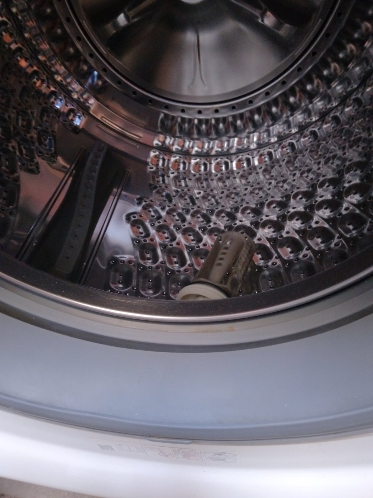 Samsung vaskemaskine, WW80M6430BW/EE, frontbetjent